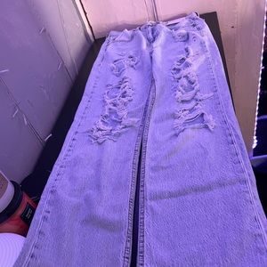 aeropostale mom jeans